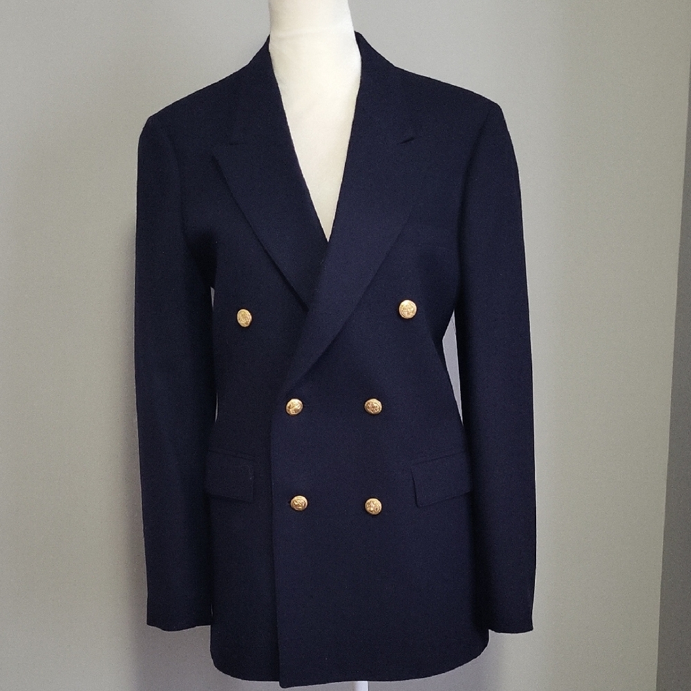 Gant Vintage Wool Navy Blazer